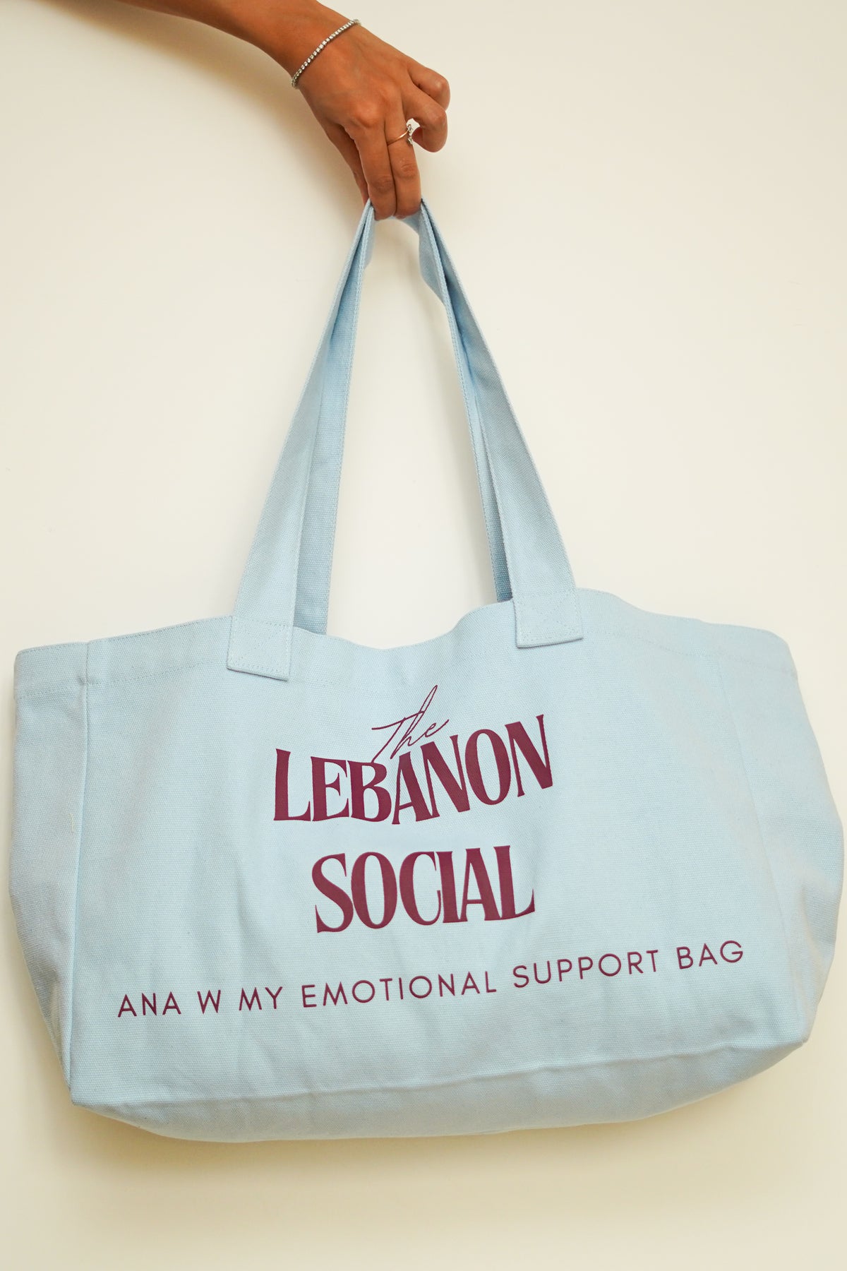 'Ana w My Emotional Support Bag' - Baby Blue