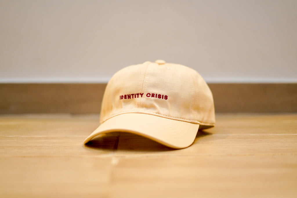 'Identity Crisis Cap' - Natural Beige