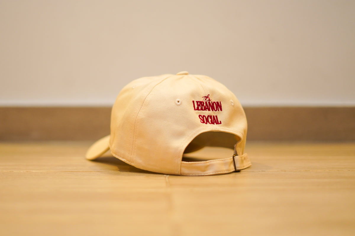 'Identity Crisis Cap' - Natural Beige